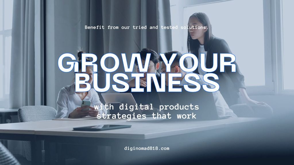 Digital downloads and business templates displayed on a laptop workspace