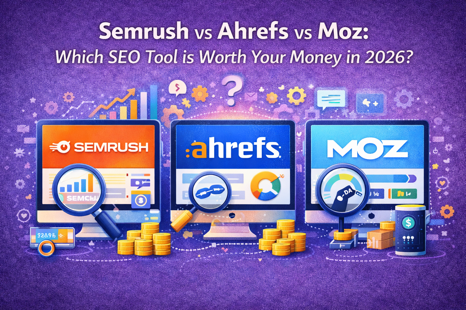 Semrush vs Ahrefs vs Moz: Which SEO Tool is Worth Your Money in 2026? Semrush vs Ahrefs vs Moz