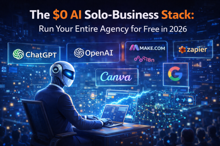 The $0 AI Solo-Business Stack: Run Your Entire Agency for Free in 2026 $0 AI Solo-Business