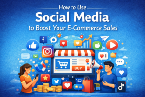 Home use social media to boost sales