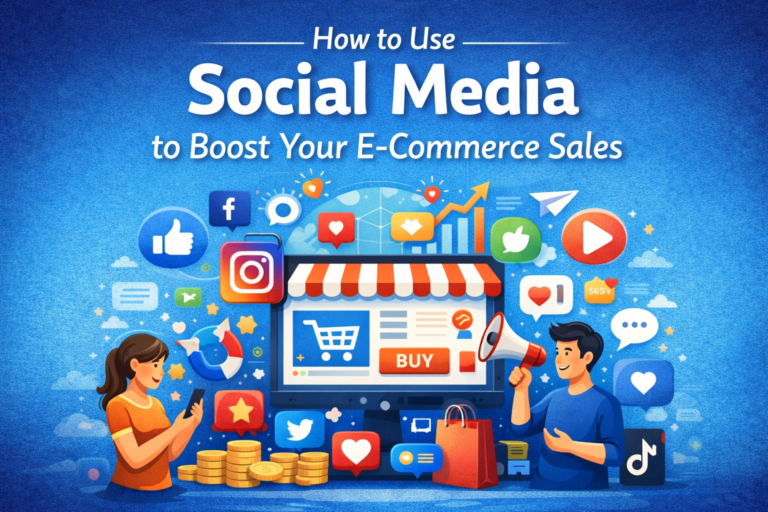 use social media to boost sales