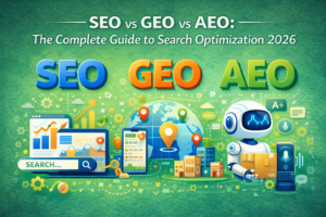 Home SEO vs GEO vs AEO