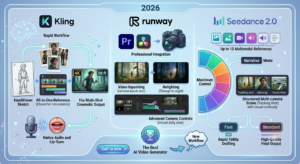 Kling, Runway and Seedance video editor