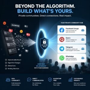 The Community & Messaging Playbook — Groups, Telegram & WhatsApp Audiences (Vol 3)