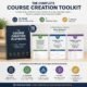 Create & Sell Your First Digital Course — Complete Toolkit (Guide + Workbook + Checklist + Tracker)