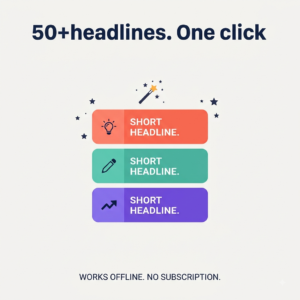 Headline Studio — Headline Generator & Analyzer