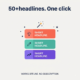 Headline Studio — Headline Generator & Analyzer