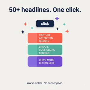 Headline Studio — Headline Generator & Analyzer