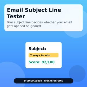 Email Subject Line Tester — Score & Compare Subject Lines Before You Send