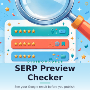 SERP Preview & Meta Description Checker