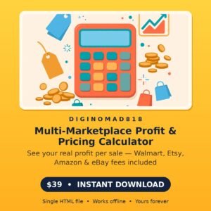 01-main Multi-Marketplace Profit & Pricing Calculator — Walmart, Etsy, Amazon & eBay Fee Calculator (Offline HTML Tool)