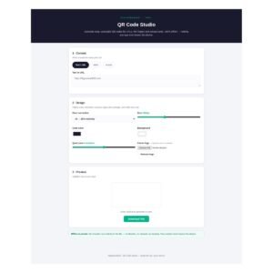 QR Code Studio