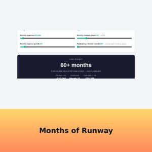 Runway Calculator — Startup Cash Runway