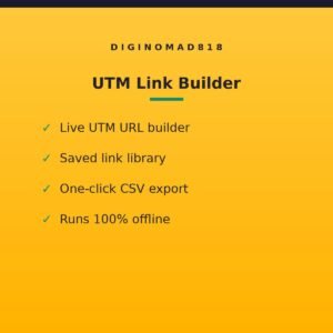 UTM Link Builder