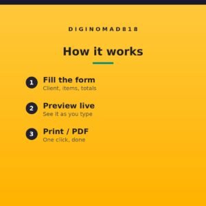Invoice Generator