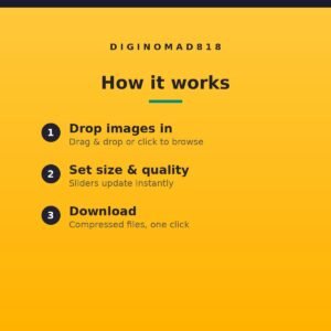 Image Compressor & Resizer