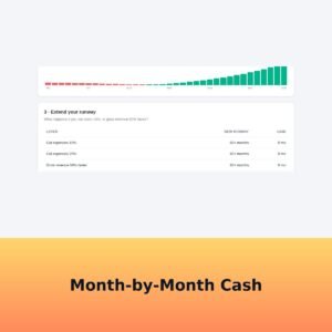 Runway Calculator — Startup Cash Runway