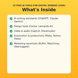 15 Free AI Tools for Digital Nomads (2026)