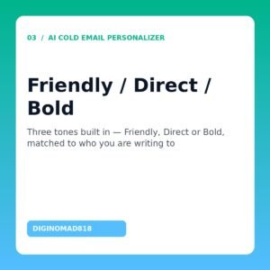 AI Cold Email Personalizer