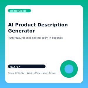 AI Product Description Generator