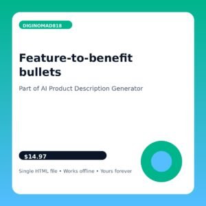 AI Product Description Generator