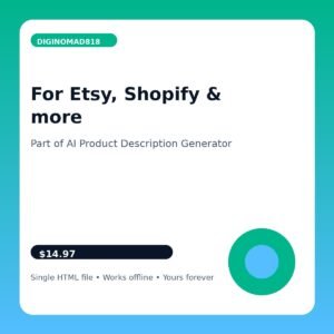 AI Product Description Generator