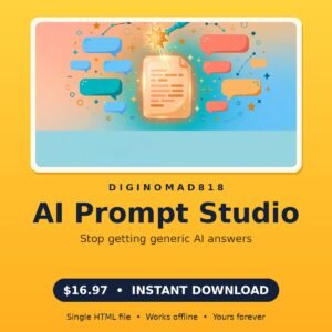 AI Prompt Studio — Build Better Prompts for ChatGPT, Claude & Gemini