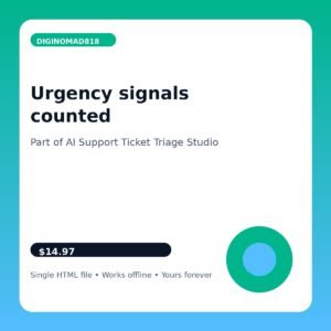 ai-support-ticket-triage-studio-03 AI Support Ticket Triage Studio