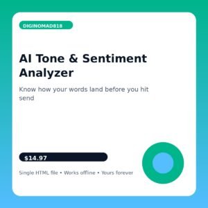ai-tone-sentiment-analyzer-01 AI Tone & Sentiment Analyzer
