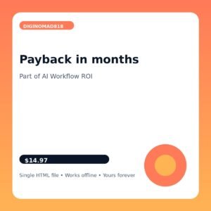 AI Workflow ROI Calculator