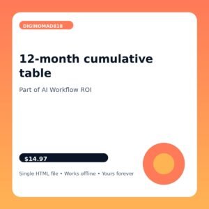 AI Workflow ROI Calculator