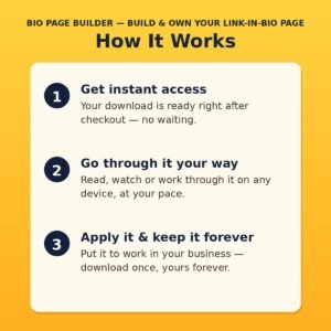 Bio Page Builder — Build & Own Your Link-in-Bio Page