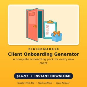 Client Onboarding Generator