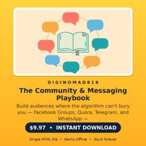 The Community & Messaging Playbook — Groups, Telegram & WhatsApp Audiences (Vol 3)