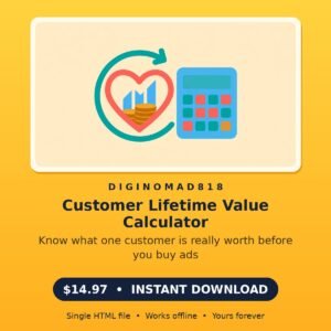 Customer Lifetime Value Calculator