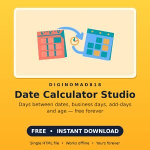 Date Calculator Studio