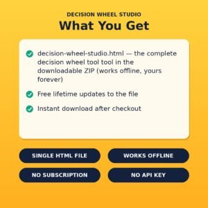 Decision Wheel Studio