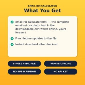 Email ROI Calculator