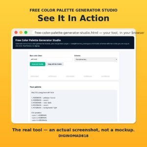 Free Color Palette Generator Studio
