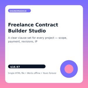 freelance contract builder tool