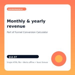 Funnel Conversion Calculator