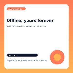Funnel Conversion Calculator
