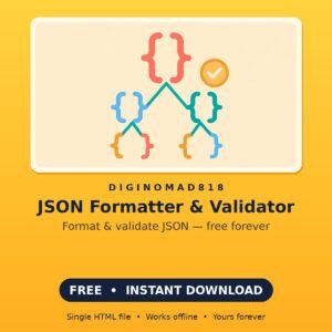 JSON Formatter & Validator