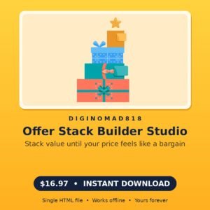 Offer Stack Builder Studio