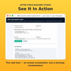 Offer Stack Builder Studio