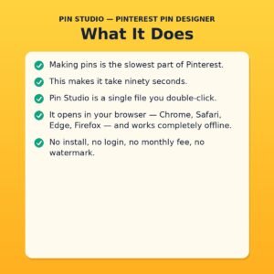 Pin Studio — Pinterest Pin Designer