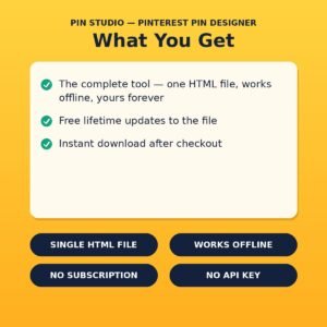 Pin Studio — Pinterest Pin Designer