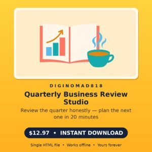 Quarterly Business Review Studio