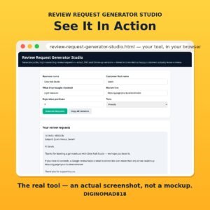 Review Request Generator Studio
