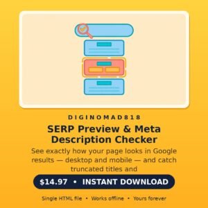SERP Preview & Meta Description Checker
